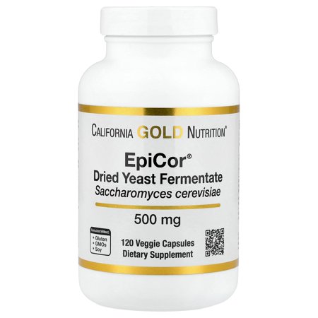 California Gold Nutrition Epicor®?, Dried Yeast Fermentate, 500 mg, 120 Veggie Capsules