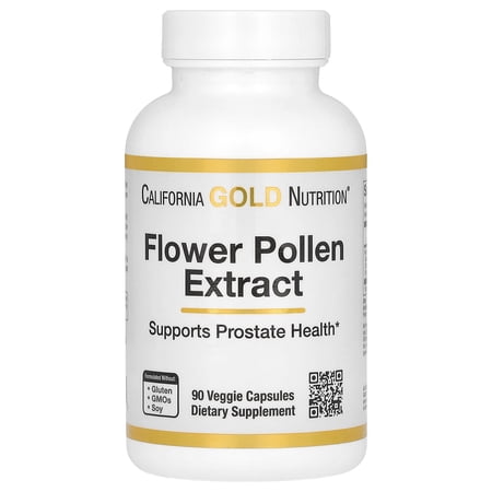 California Gold Nutrition Flower Pollen Extract Blend, 90 Veggie Capsules