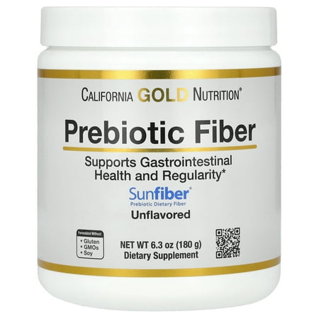 California Gold Nutrition Prebiotic Fiber, 6.3 oz (180 g)