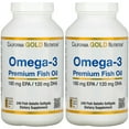 California Gold Nutrition Premium Fish Oil, Omega3, 180 mg EPA, 120 mg