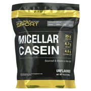 California Gold Nutrition Sport, Micellar Casein, Unflavored, Slow Absorption, 16 oz (454 g)