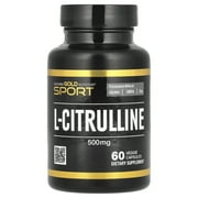 California Gold Nutrition Sport, L-Citrulline, Kyowa Hakko, 500 mg, 60 Veggie Capsules