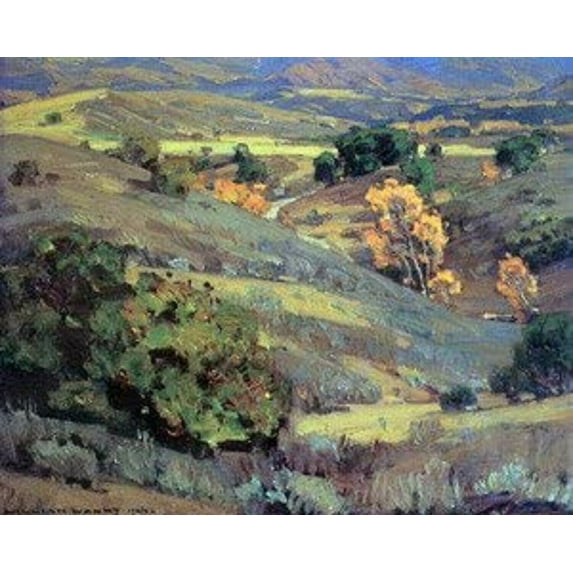 California Gold-Wendt - CANVAS OR PRINT WALL ART