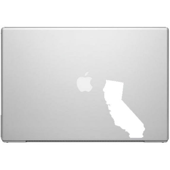 California Golden State Bruin Trojan Pride Decal Sticker - White 5" Vinyl Decal for Cars, Macbooks, and Other Laptops