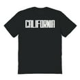 thumbnail image 1 of California Graphic Black Men's Cotton T-Shirt, 1 of 1