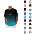 thumbnail image 1 of California Graphic Tees for Men 2026 Summer Casual Short Sleeve Crewneck Gradient Color T Shirts Streetwear, 1 of 5