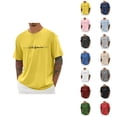 thumbnail image 1 of California Graphic Tees for Men Summer Casual Fashion Short Sleeve Crewneck Relaxed Fit Tshirts Streetwear, 1 of 5