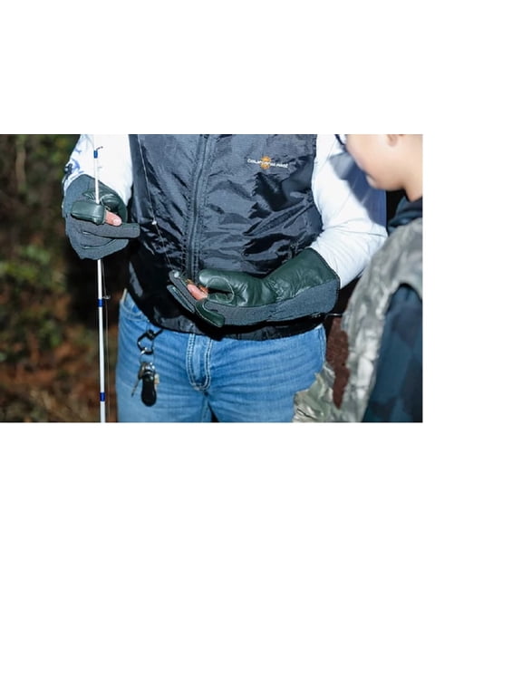 Outdoor Pro 7V GREEN Gloves in Large Size