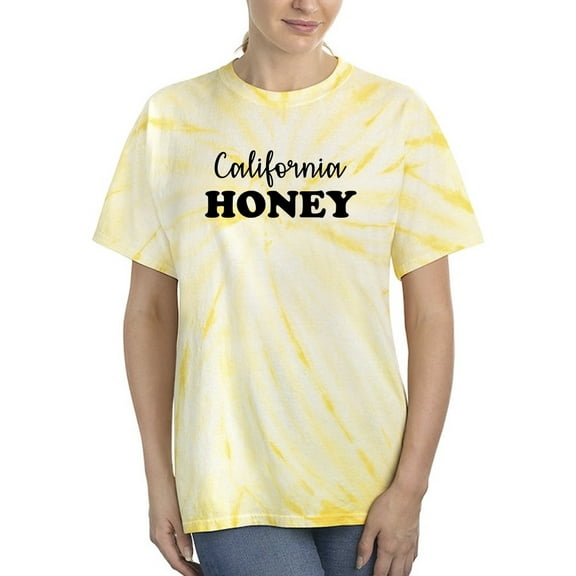 California Honey Tie-Dye Cyclone Women -Smartprints Designs, Female x-Large