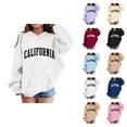 thumbnail image 1 of California Hoodies for Kids Boys Girls Long Sleeve Casual Graphic Hooded Sweatshirt with Pockets Pullover Tops, 1 of 5