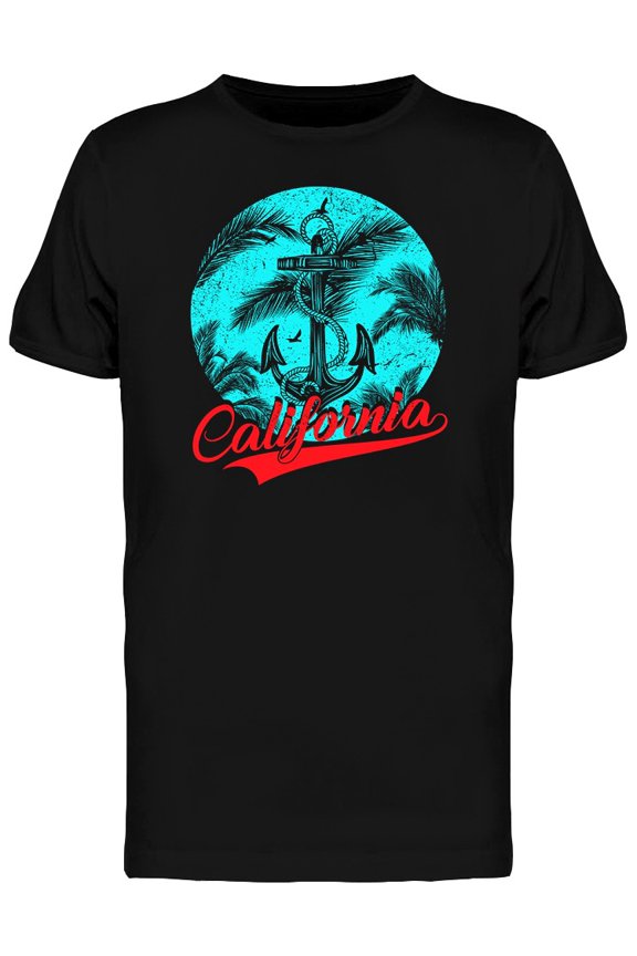 California In Vintage Style T-Shirt Men -Image by Shutterstock, Male XX-Large