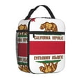 thumbnail image 1 of California Insulated Lunch Bag for Men Women Reusable Compact Cooler Tote Lunchbox, 1 of 7