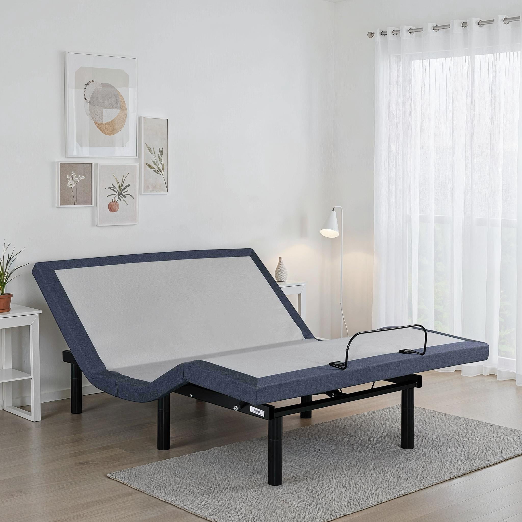 California King Adjustable Bed Base with Head and Foot Position ...