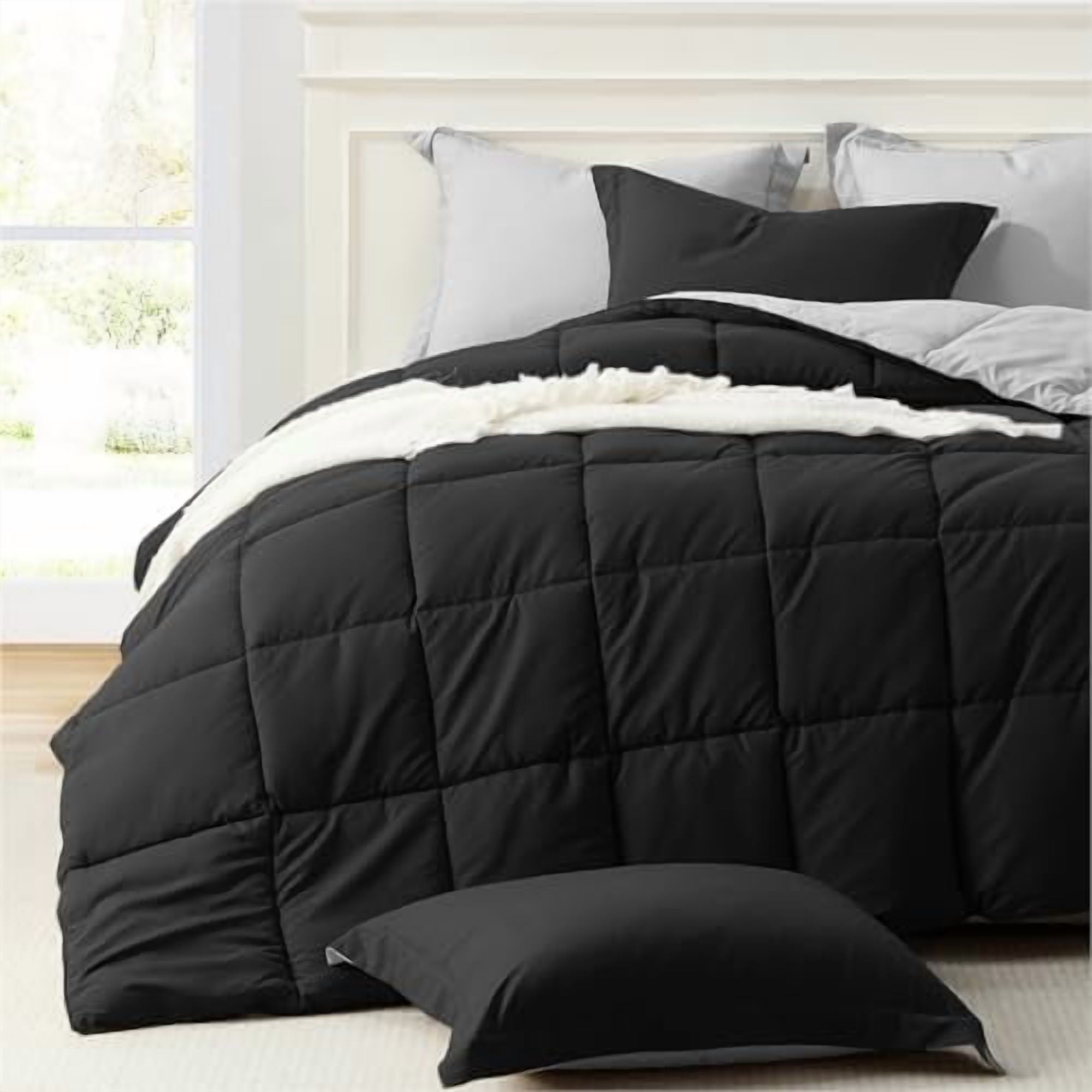 Black California King Comforter Setsnull