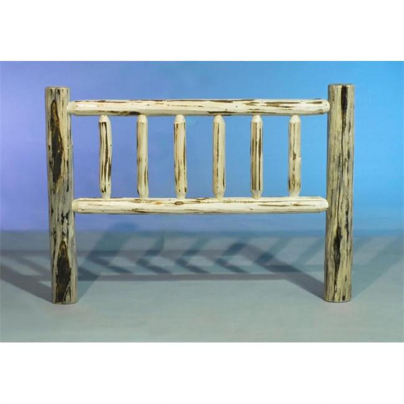 King 2024 log headboard