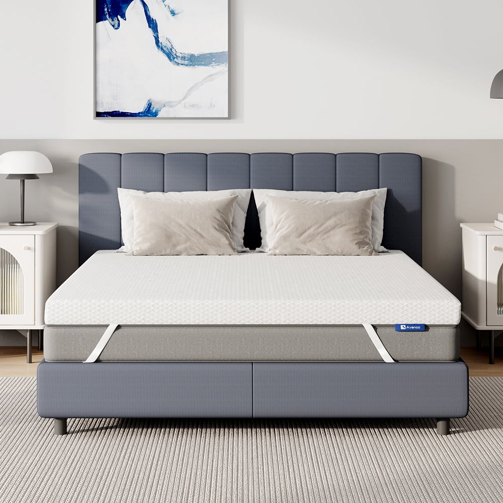 California King Mattress Topper, Avenco Cal King Foam Mattress Topper