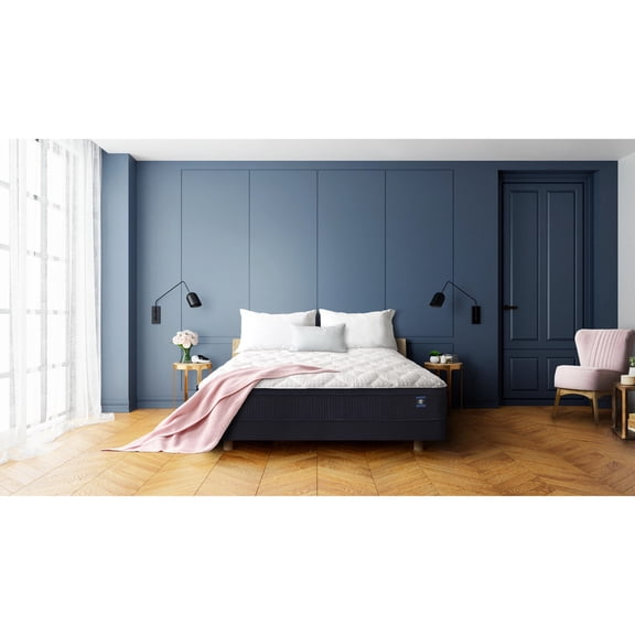 California King Mattress with Dual Medium CoolFlow Layers / Enhanced Comfort and Support