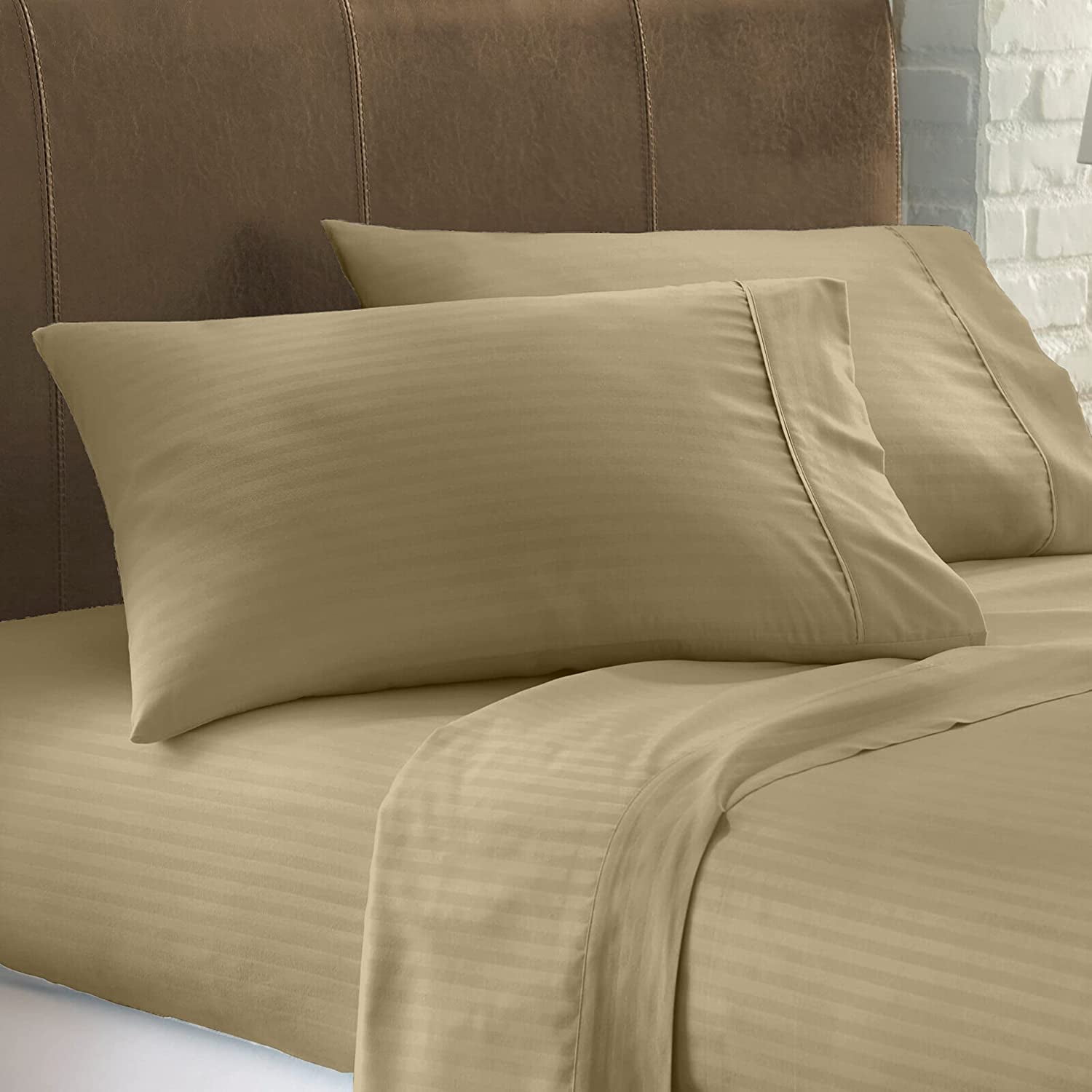 Luxury 800 Thread Count King Fitted Sheet – 100% Cotton, Deep Pocket, Ultra Soft