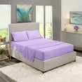 thumbnail image 1 of California King Sheet Set, Hotel Luxury 1800 Bedding Sheets & Pillowcases, Extra Soft Cooling Bed Sheets, Wrinkle, Fade, Stain Resistant, 4 Piece, 1 of 7