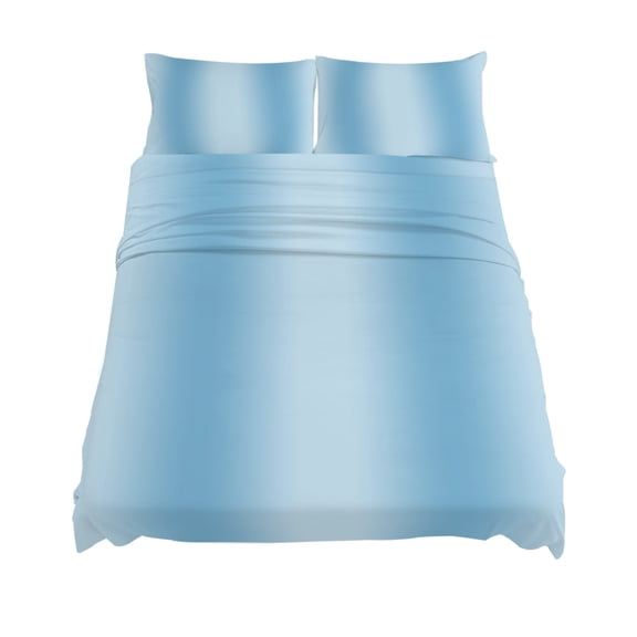 California King Size Blue Gradient Sheet Sets Ombre Soft Breathable Microfiber Bed Sheets Deep Pockets 4 Piece Bed Sheets Set, 1 Fitted Sheet, 1 Flat Sheet & 2 Pillowcases