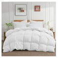 California King Size Down Comforter All Season Ultra Soft Goose Down & Fiber Fill, Luxury