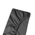 thumbnail image 1 of California King Size Extra Deep Pockets Fitted Sheet Only - 600-Thread Count 100% Pure Egyptian Cotton, 30 inches Deep Pockets Fitted Sheet, Soft, Sateen Weave - Dark Grey Color, 1 of 7