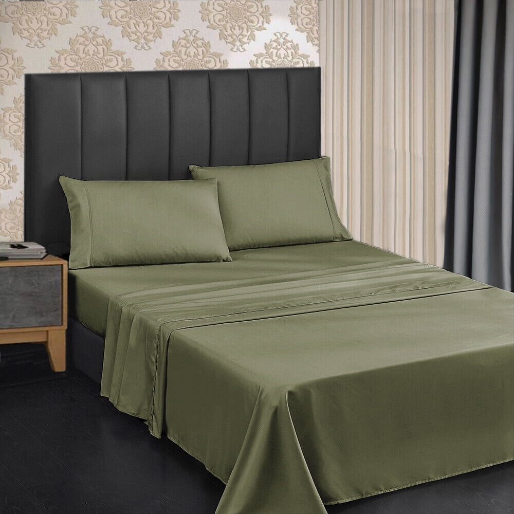 California King Size Luxury 1800 Series Bamboo Sheets Deep Pockets
