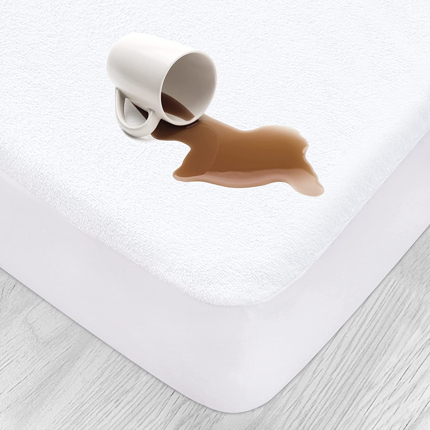 California King Size Waterproof Mattress Protector.Ultra Soft