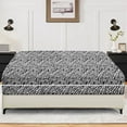 thumbnail image 1 of California-King Size Zippered Closure Fitted Sheet (72" x 84"), 1-Piece Bottom Sheet, 800 Thread Count 100% Egyptian Cotton, Fits Up to 15" Deep Mattress, Color Zebra Solid, 1 of 6