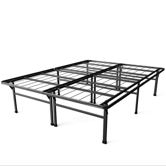 California King size 18-inch High Rise Metal Platform Bed Frame