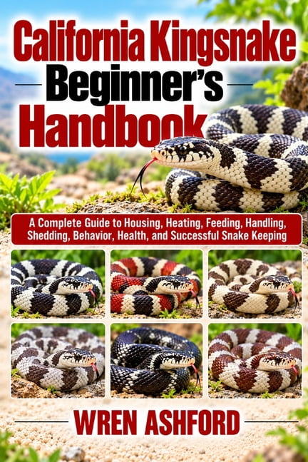 California Kingsnake Beginner's Handbook: A Complete Guide to Housing ...