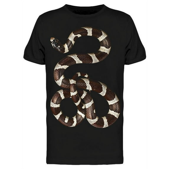 California Kingsnake T-Shirt Men -Image by Shutterstock, Male Small