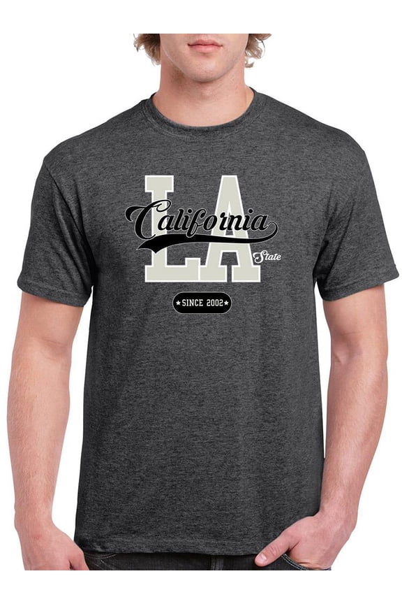 California L.A. State T-Shirt Men -Image by Shutterstock, Male Large