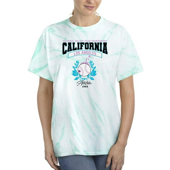 California La Athletic Tie Dye Cyclone Women -Image by Shutterstock, Female Large