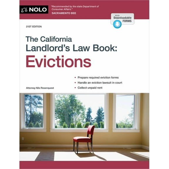 California Landlord's Law Book, The: Evictions: Evictions, (Paperback)