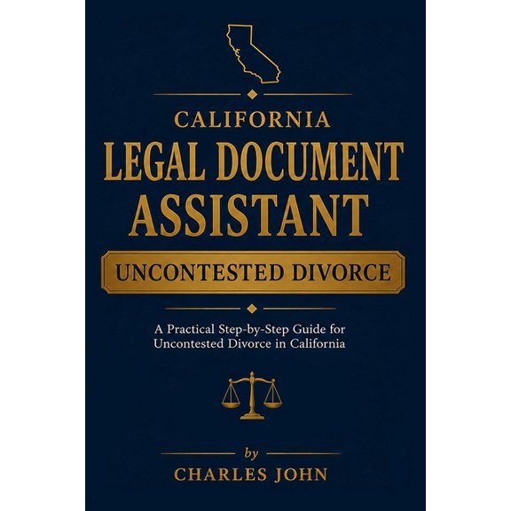 California Legal Document Assistant: Uncontested Divorce, (Paperback)