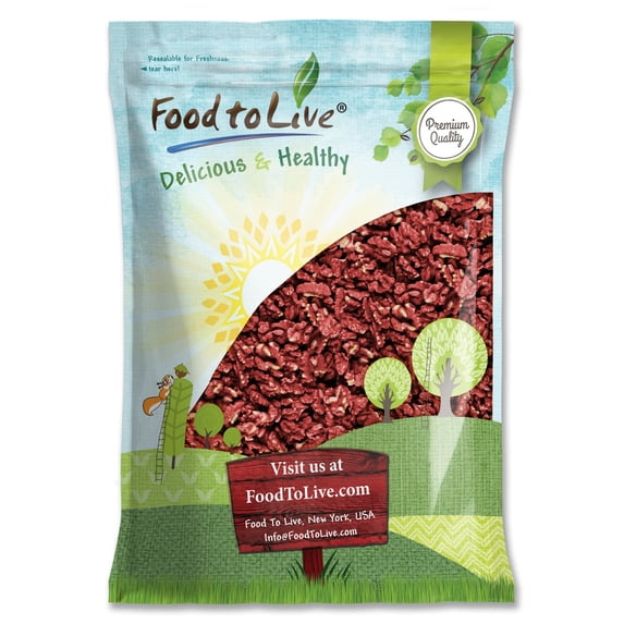 California Livermore Red Walnuts, 5 Pounds — Kosher, Raw, Vegan — by Food to Live