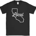thumbnail image 1 of California Local T-Shirt Funny Humor State Pride CA Location Gift Tee - Black, 5XL, 1 of 1