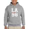 thumbnail image 1 of California Los Angeles 98 Banner Hoodie Men -Image by Shutterstock, Male Large, 1 of 4