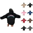 thumbnail image 1 of California Los Angeles Hoodie 2025 Y2K Graphic Hoodies with Pockets Streetwear Hooded Sweatshirt Hoodie Women Pullover, 1 of 8