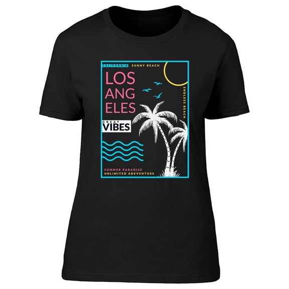 California Los Angeles Vintage T-Shirt Women -Image by Shutterstock, Female 3X-Large