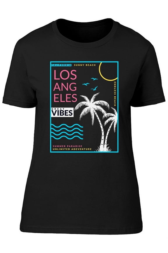 California Los Angeles Vintage T-Shirt Women -Image by Shutterstock, Female 3X-Large
