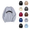 thumbnail image 1 of California Los Angeles Women Sweatshirt 2026 Fall Winter Trendy Long Sleeve Crewneck Graphic Pullover Sweat Shirts Tops, 1 of 6