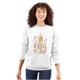 thumbnail image 1 of California Love Cute Pineapple Heart Women Plus Size Crewneck Sweatshirt Brisco Brands 2X, 1 of 5