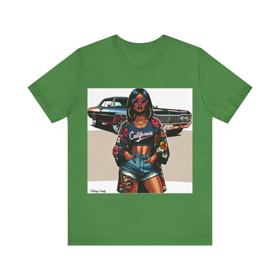 California Love Women's Relaxed Fit Short-Sleeve Crewneck T Shirt