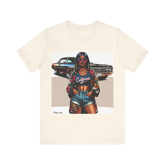 California Love Women's Relaxed Fit Short-Sleeve Crewneck T Shirt