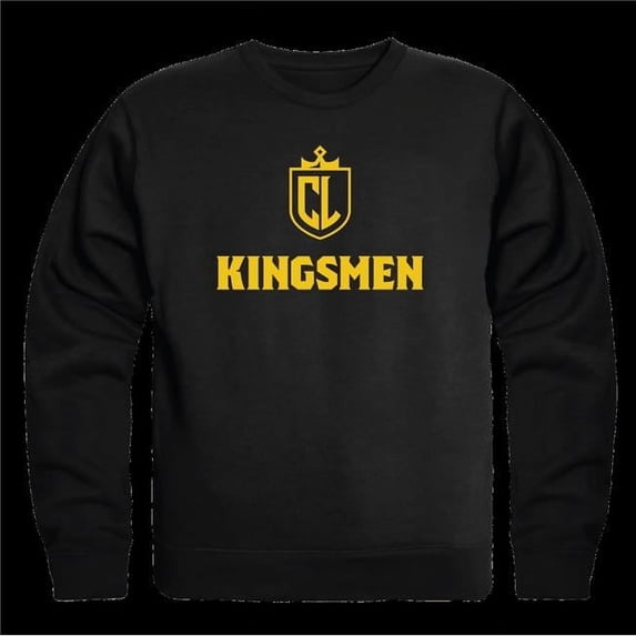 California Lutheran University Regals College Crewneck Sweatshirt, Black - Medium