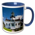 thumbnail image 1 of 3drose, California, Monterey, Point Pinos Lighthouse - Us05 Wbi1192 - Walter Bibikow, 11oz Two-tone Blue Mug, 1 of 6