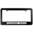 thumbnail image 1 of California Native, State Pride License Plate Tag Frame, Multiple Colors, 1 of 1