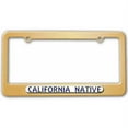 thumbnail image 1 of California Native, State Pride License Plate Tag Frame, Multiple Colors, 1 of 1